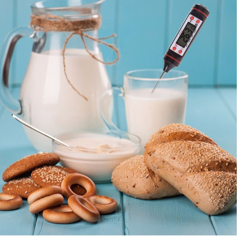 Nhiệt kế điện tử đa năng đo nước sữa đồ ăn dạng que tiện lợi chính xác NHKE01