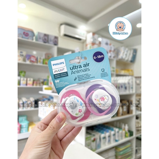 TY NGẬM AVENT ULTRA AIR (VỈ ĐÔI)