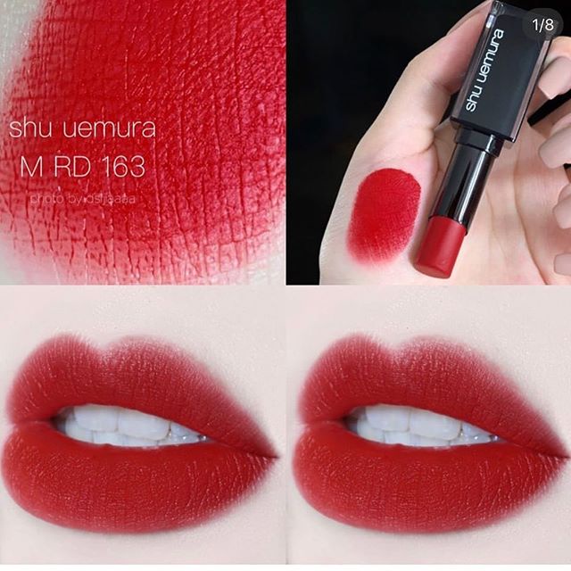(Tặng kèm gương mini) Son Shu Uemura vỏ đen màu 550- 570-580-783-784-193 | BigBuy360 - bigbuy360.vn
