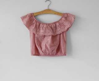 Áo thô croptop - mặc được 2 kiểu