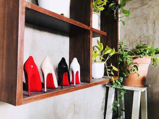 Giày cao gót mũi nhọn 12cm