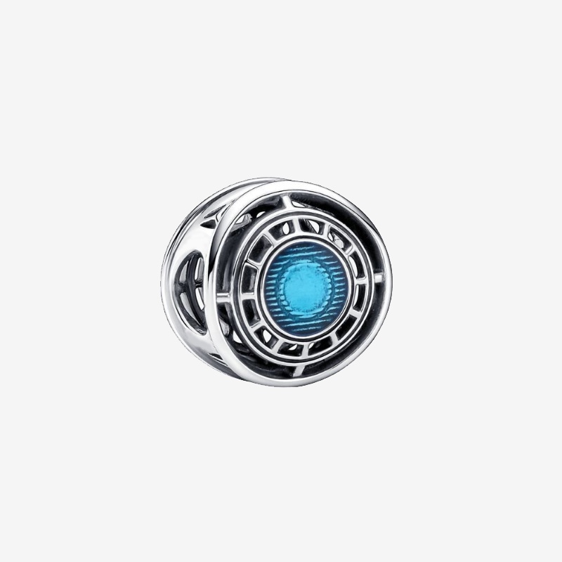 PANDORA Vòng Đeo Tay Gắn Mặt Biểu Tượng Siêu Anh Hùng Phong Cách Marvel