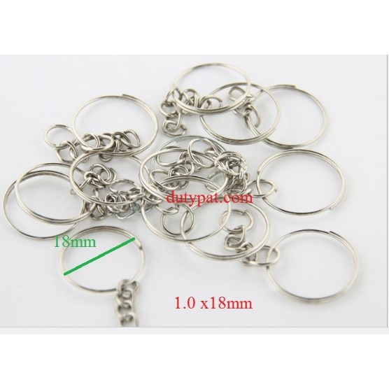 10 Móc chìa khóa 1.0x18mm