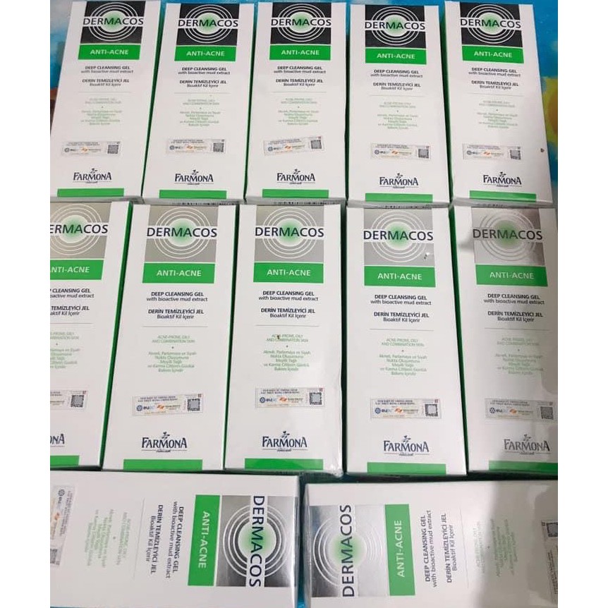 [Chính Hãng] Sữa Rửa Mặt Dermacos Giảm Viêm Ngừa Mụn - DERMACOS FARMONA 150 ml 4.9 | BigBuy360 - bigbuy360.vn