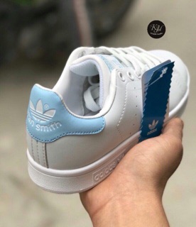 [Freeship + có sẵn] Giày thể thao stan gót xanh dương