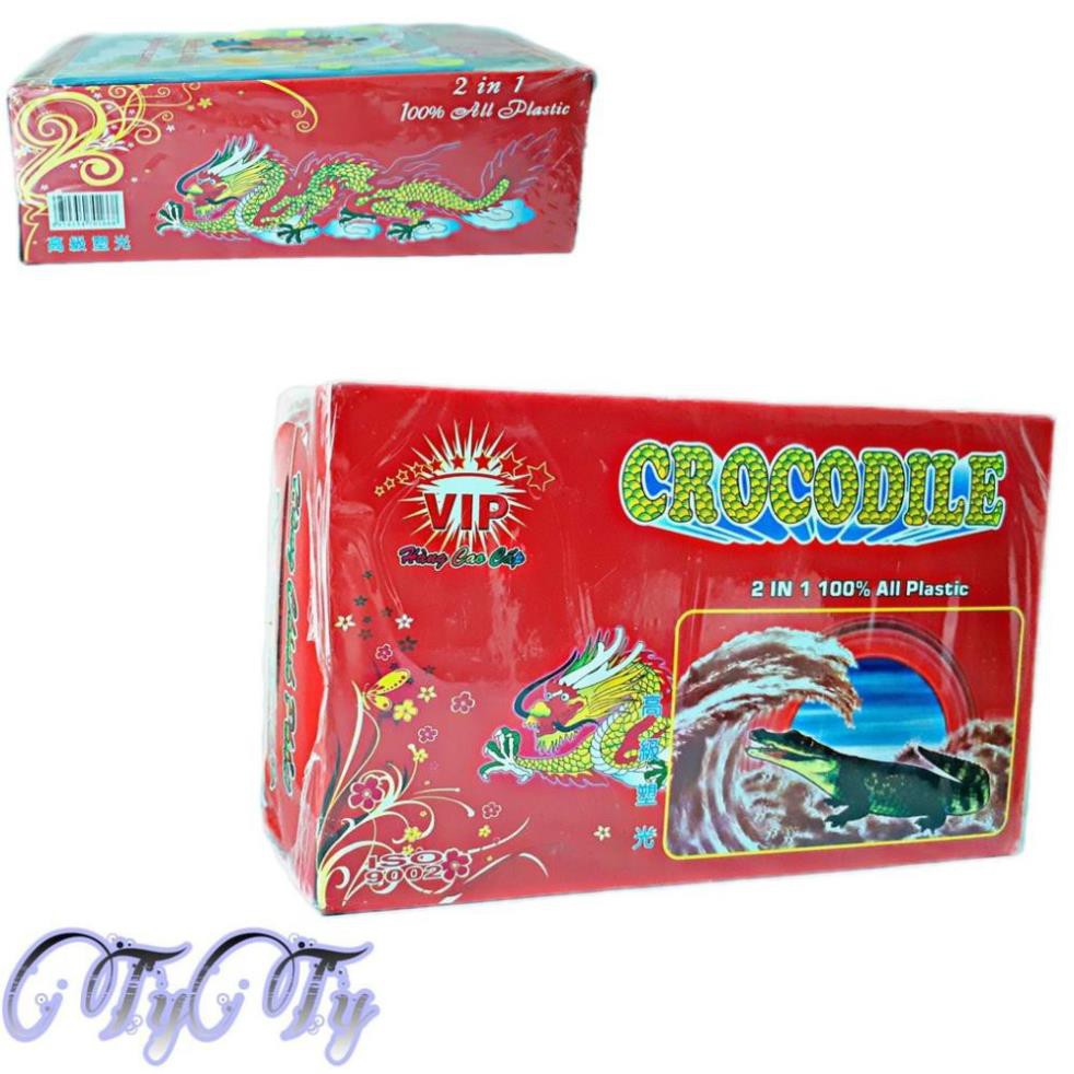 Nguyên thùng 100 bộ Bài Tứ Sắc cá sấu VIP