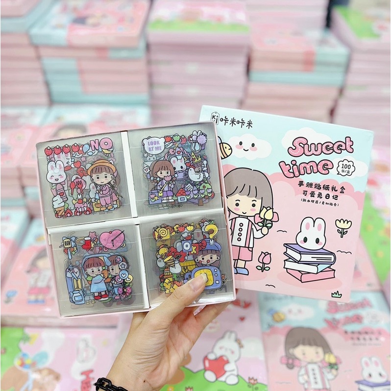 Hộp 100 tờ sticker