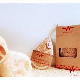 Miếng rửa mặt massage, tẩy tế bào chết xơ mướp tự nhiên | BigBuy360 - bigbuy360.vn