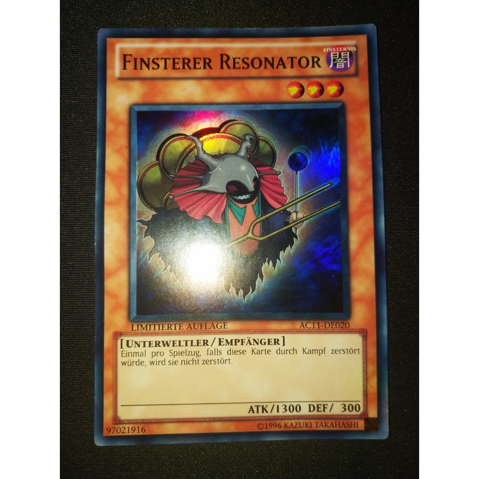 Thẻ bài Yugioh - TCG (DE) - Finsterer Resonator / AC11-DE020'