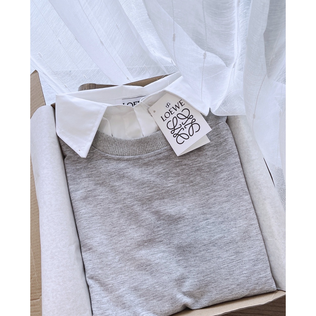 ÁO NỈ DA CÁ PHỐI - DÂY VIỀN 2 MÀU | BigBuy360 - bigbuy360.vn