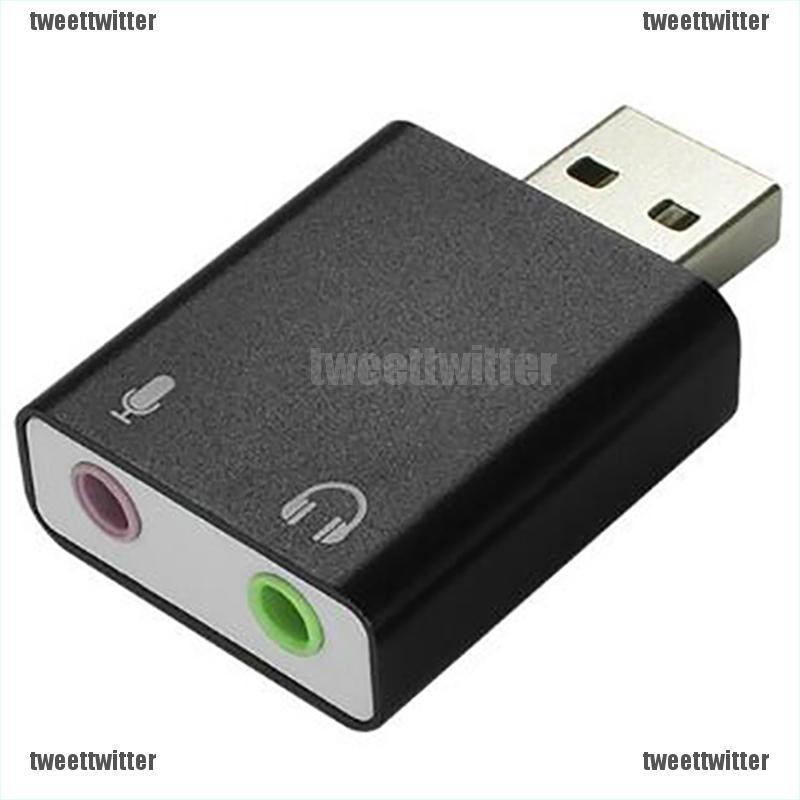 Đầu Chuyển Đổi Thẻ Âm Thanh 7.1 Usb 3.5mm 3d Cho Pc Laptop | BigBuy360 - bigbuy360.vn