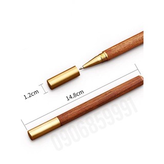 Bút bi ký gỗ ruột đồng - (B1)
