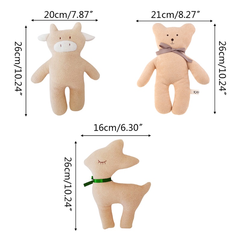 Búp Bê Nhồi Bông Treo Trang Trí Dễ Thương