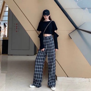 Quần caro size s 27ok và áo form rộng 280k