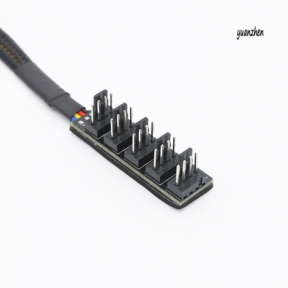 Dây Cáp Chia Quạt Tản Nhiệt Pwm 5 Chiều 4pin | BigBuy360 - bigbuy360.vn