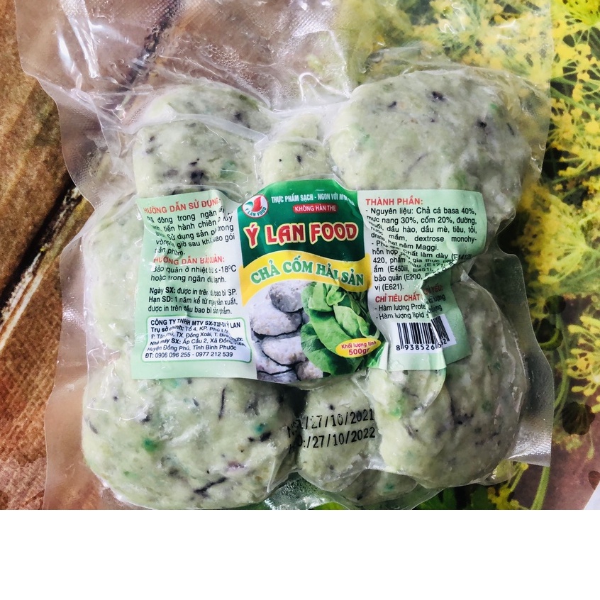 Gói 500g Chả cốm đặc sản Hà Nội
