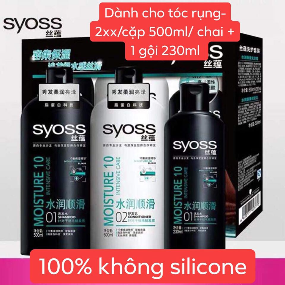 set dầu syoss