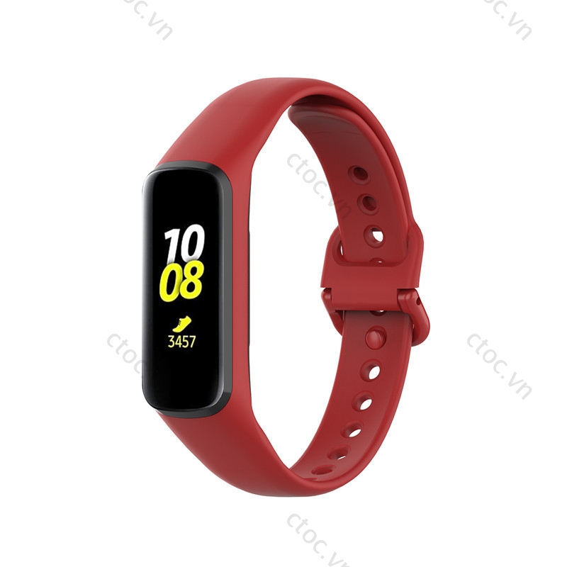 Dây đeo đồng hồ thông minh bằng silicon thay thế cho Samsung Galaxy Fit 2 Sm-R220 Sm-R220Nzkaxev