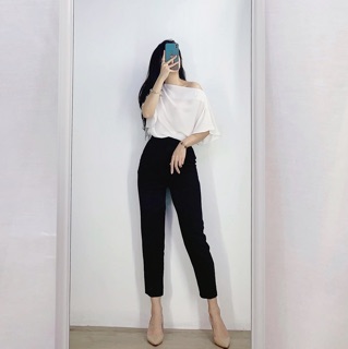 [Ảnh thật] - Quần baggy đai vải