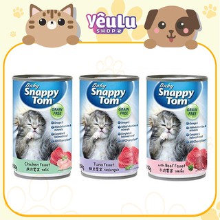 Pate Snappy Tom Baby Lon 150g - Thức Ăn Pate Cho Mèo Con - Yêu Lu Shop