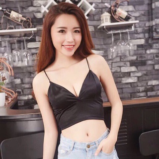 Áo Bra hai dây croptop phi bóng - 089