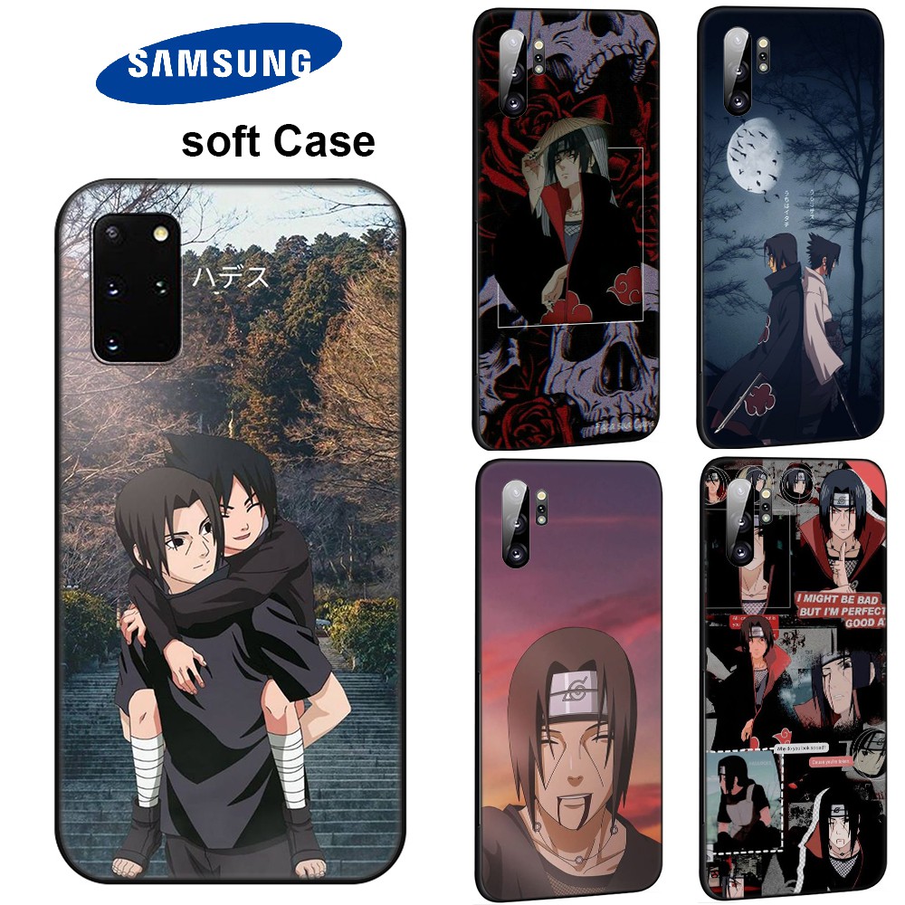 NARUTO Ốp Lưng Mềm In Hình Nhân Vật Uchiha Itachi Cho Samsung Galaxy J4 + J6 + J2 J7 J5 Prime Core Pro J4 J6 J8 2018 Plus J730