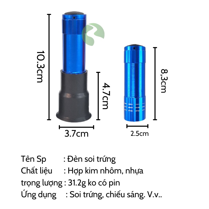 Đèn soi trứng Dương Ninh 9 bóng led chuyên dụng soi mọi loại trứng DST70