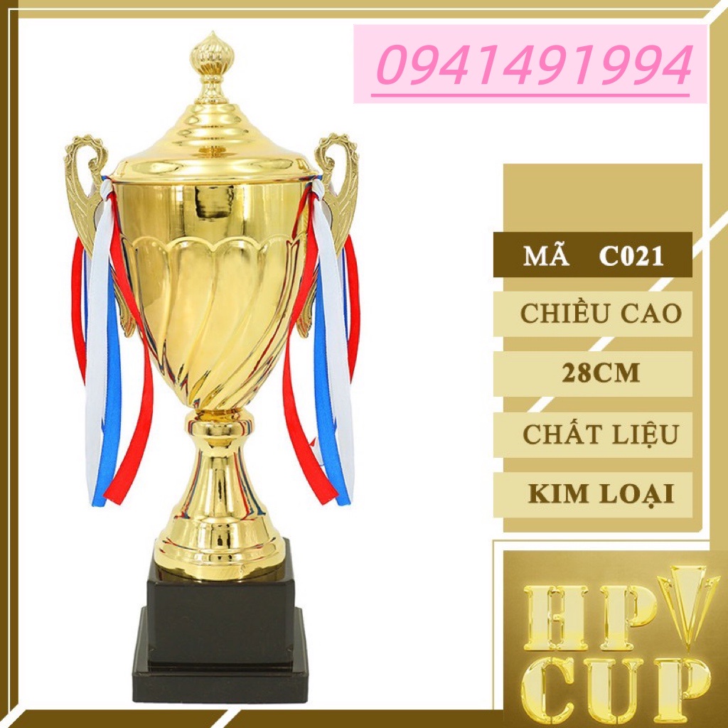 Tổng Kho Cúp bóng đá thể thao lưu niệm vinh danh giá rẻ ( free indecal giấy)