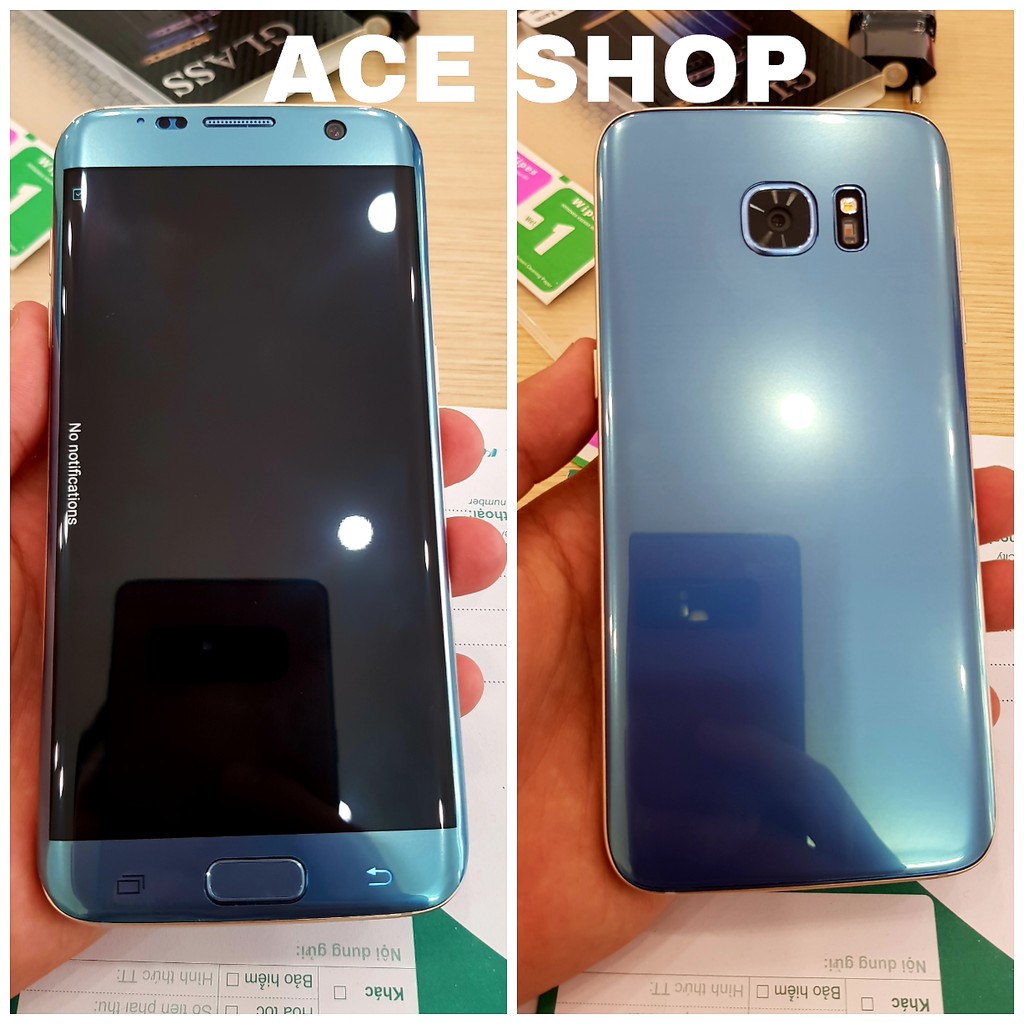  Dán Samsung S7 Edge cường lực dẻo nhiều màu ( mặt trước + mặt sau ) giá rẻ