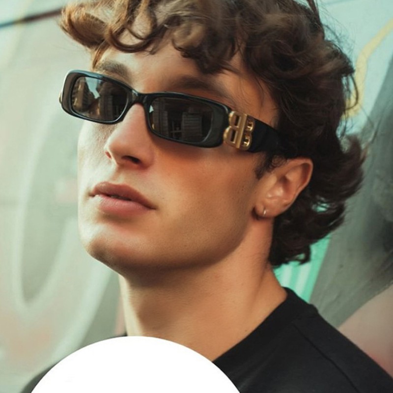 Mắt kính gọng hình hộp nhỏ thiết kế rỗng thời trang 2021 cho nữ