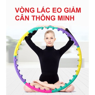 Vòng Lắc Giảm Eo Massage Giúp Giảm Mỡ bụng Cực Nhanh