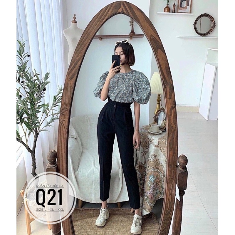 QUẦN TÂY XẾP LI EO [ BIGSIZE 60-90KG ]