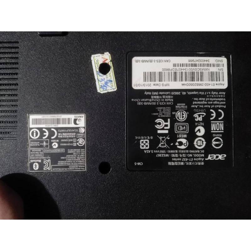 vỏ laptop acer E1 432