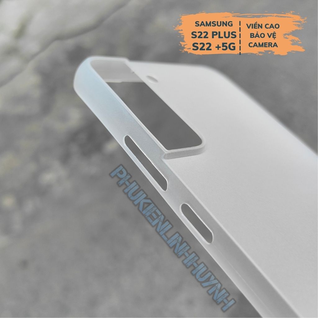 Samsung S22 Plus 5G_Ốp lưng Giấy siêu mỏng ôm sát mặt lưng máy.