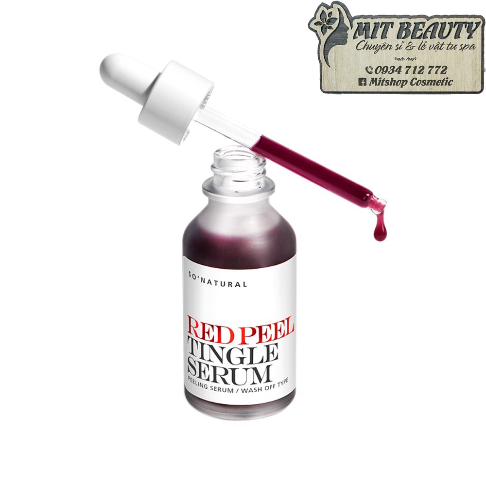 (MẪU MỚI 2020) Thay da sinh học Red Peel Tingle Serum RedPeel 35ml 20ml hàng auth sample