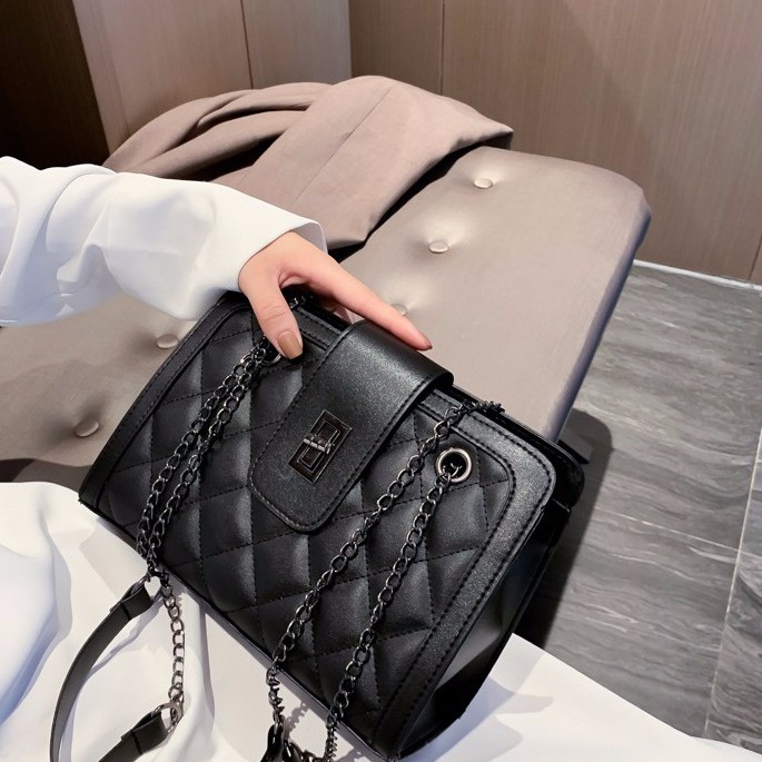 TÚI ĐEO CHÉO NỮ ROTALY TRẦN CHỈ KHÓA XOAY SIZE 24 PHONG CÁCH CHÂU ÂU HH 87 | BigBuy360 - bigbuy360.vn