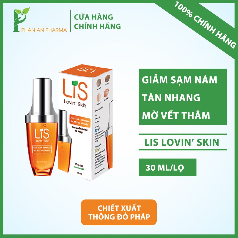 LiS Lovin’ Skin cải thiện tình trạng nám sạm, nếp nhăn, làn da tối màu, thô ráp CN97