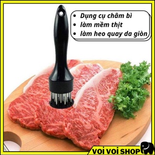 Dụng cụ châm bì, xăm bì, xâm bì, cây châm thịt, xâm thịt, xăm thịt, làm mềm thịt, làm heo quay da giòn