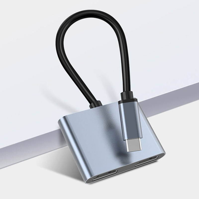 Hub Chuyển Đổi Type-C Sang HDMI-Hub 4K 30Hz 60Hz 2 Trong 1 Độ Nét Cao