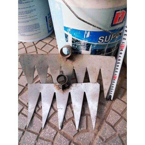 Bồ cào đất 7 răng, 5 răng bằng sắt