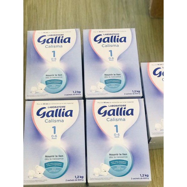 Sữa Gallia Calisma Pháp số 1 hộp giấy 1.2kgr [HSD 1 năm kể từ ngày sản xuất]