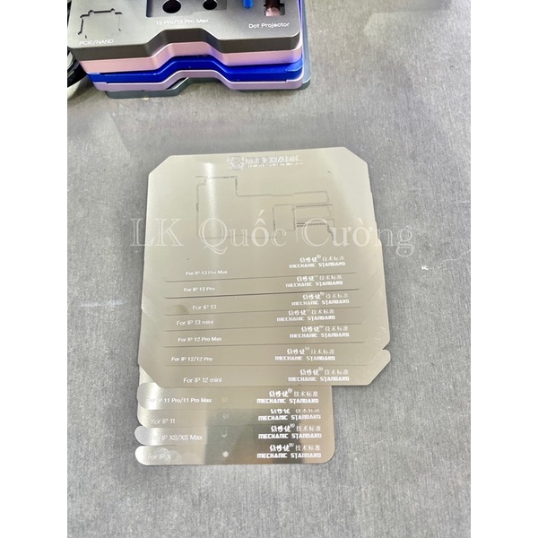 Đế nhiệt tách main + đổ viền chân X đến 13PM + khuôn làm face + khuôn tách camera Heat Kit Mechanic