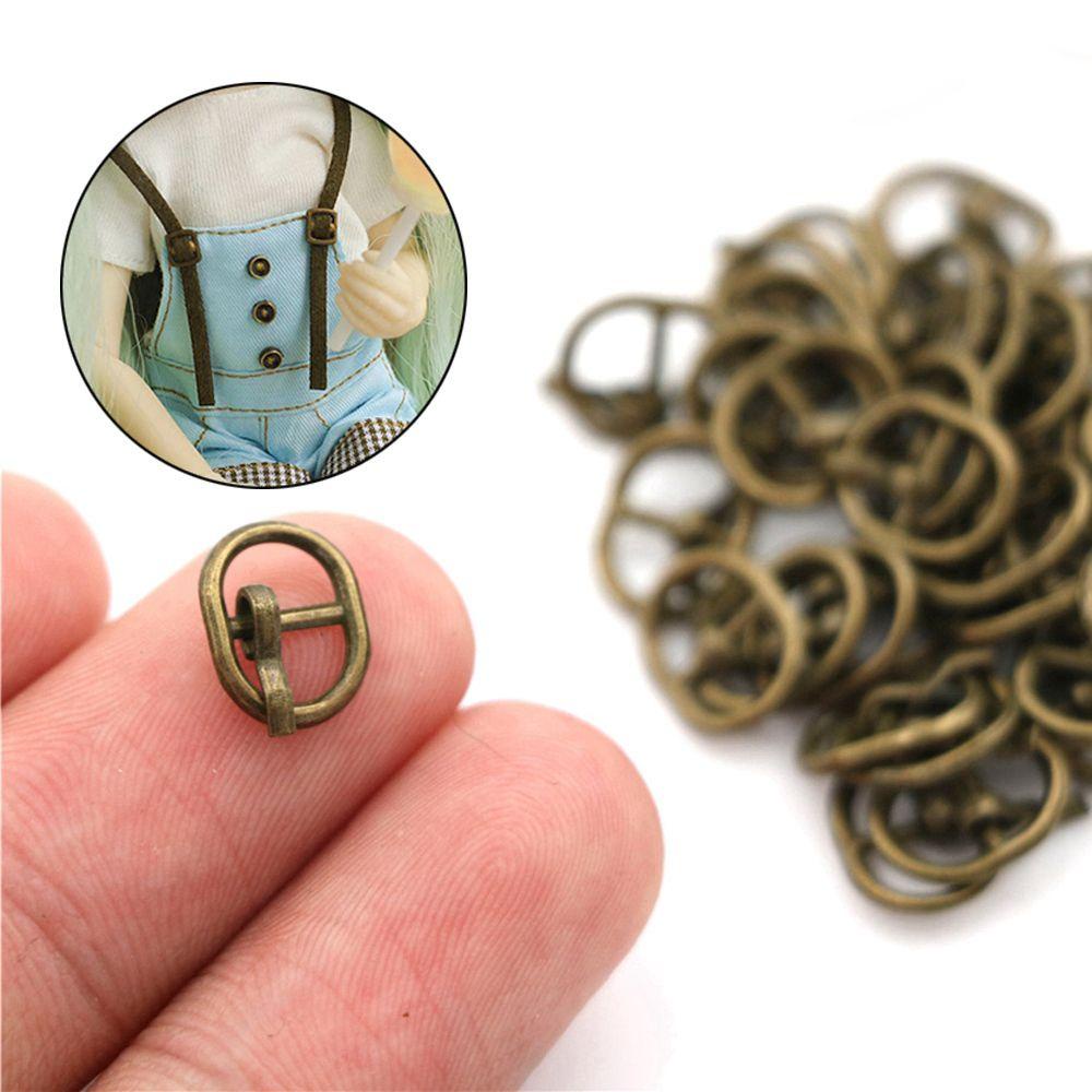 Set 1 / 3 / 6 Khóa Cài Mini 4 Màu Siêu Mỏng Chất Lượng Cao Cho Búp Bê LAYOR1