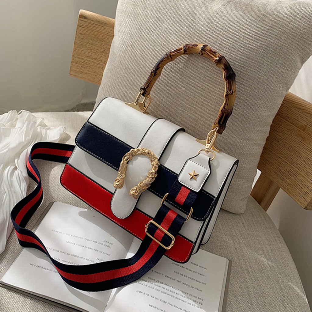 Túi xách nữ đeo chéo bản to hàng quảng châu cao cấp - Lupine