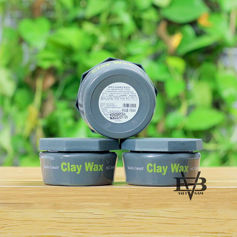 Sáp vuốt tóc tạo kiểu tóc Clay Wax Subtil 100ml công nghệ Pháp