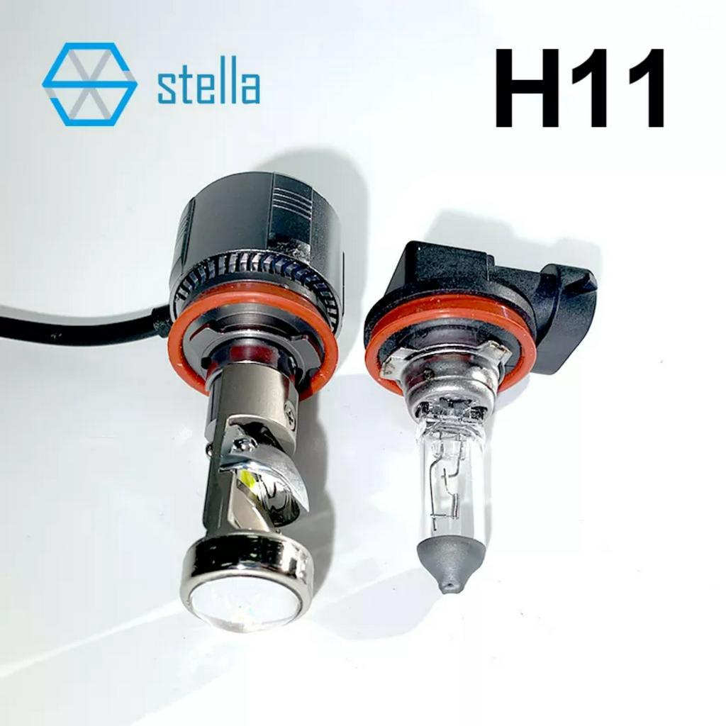 1 cặp Đèn bi led Mini 38W - trắng / vàng thay bóng zin đủ chân: H4, H7, H11, HB3 9005, HB4 9006, 9012
