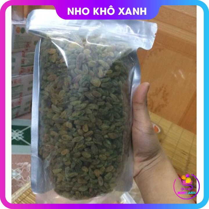 [LOẠI NGON] Nho Khô Xanh Không Hạt Chua Ngọt Dễ Ăn