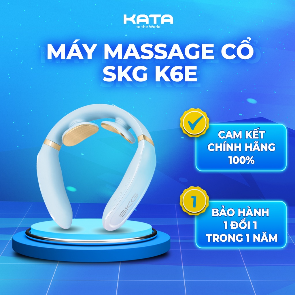 Máy Massage Cổ SKG K6E công nghệ xung điện