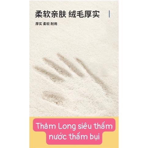 thảm long hình gấu