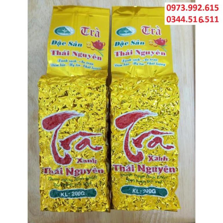 Trà Tân Cương Trà Đặc Sản Thái Nguyên Xanh gói 1kg Đặc Sản